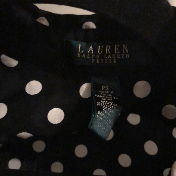 Ralph Lauren button down blouse - Picture 2 of 2